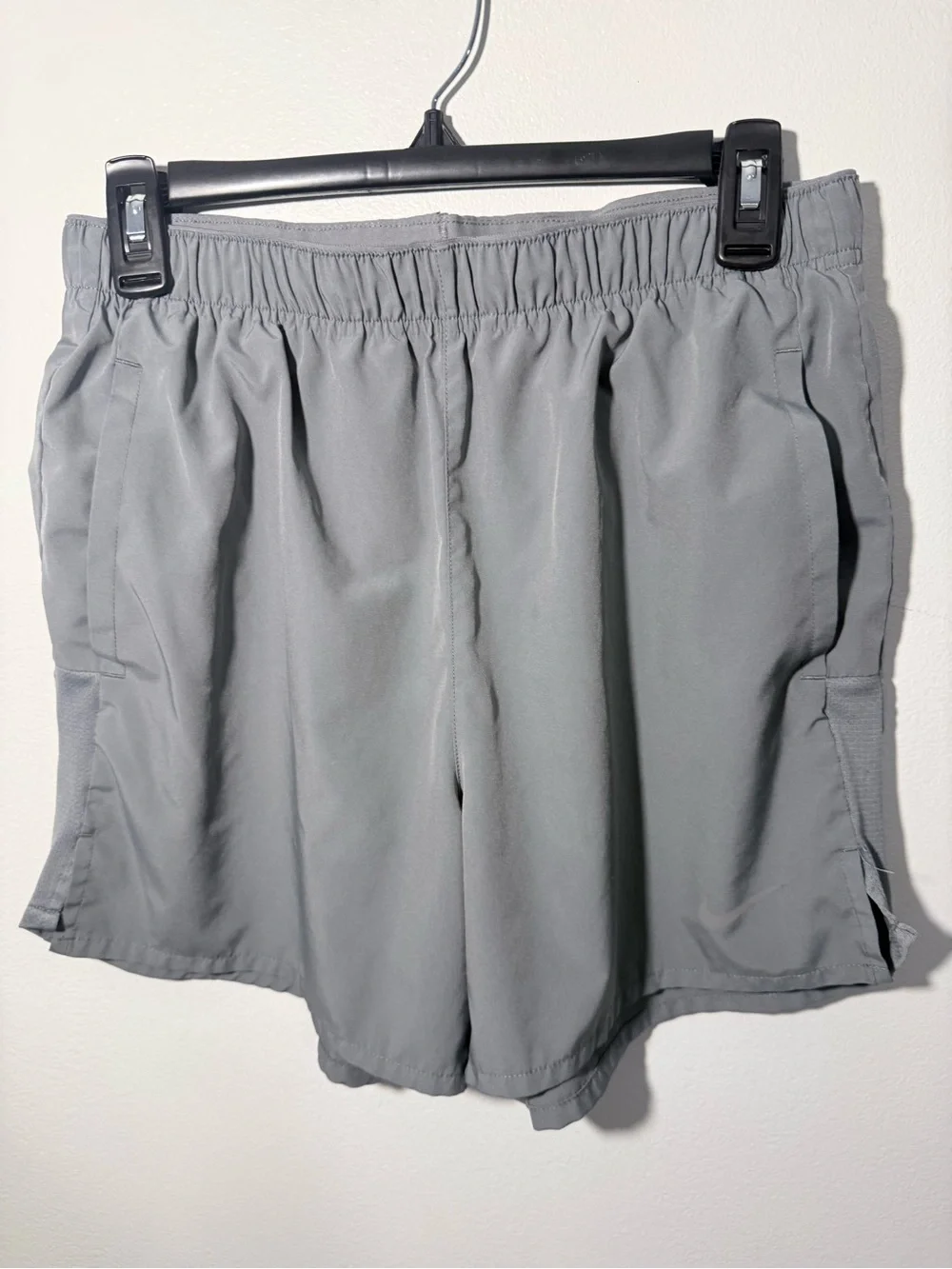 Nike Gray Men's Challenger 5’ Athletic Shorts with Elastic Waist